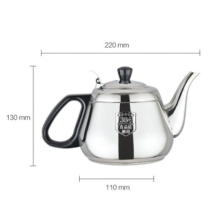 KAMJOVE Electromagnetic Tea Stove Boiling Kettle Flat Bottom Kettle 304 Stainless Steel (Accessory Non-Complete Set), Style:Accessories M120 Pot (0.8L)-garmade.com