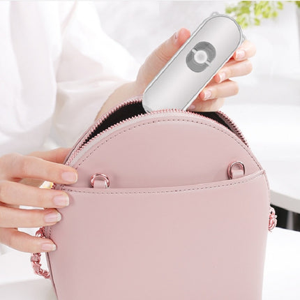 Portable Handheld Multifunction Fold Spray Fan Mini Electric Fan(Girl Pink)-garmade.com