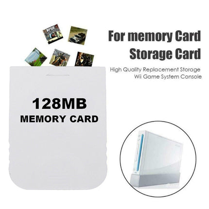 128MB Game Memory Card For Nintendo Wii/Ngc-garmade.com