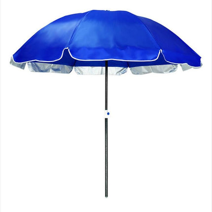 Outdoor Large Double-layer Sun Umbrella Shade And Sun Protection Stalls In The Wild, Style:1.8m sapphire blue-garmade.com