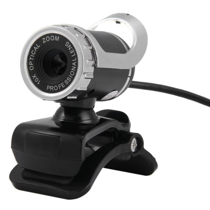 HXSJ A859 480P Computer Network Course Camera Video USB Camera Built-in Sound-absorbing Microphone(Black)-garmade.com