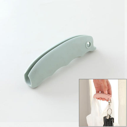 Silicone Anti-stroke Handle Effort-saving Bag Carrier Plastic Bag Shopping Bag Handle Lifter(Blue)-garmade.com