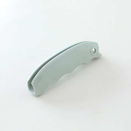 Silicone Anti-stroke Handle Effort-saving Bag Carrier Plastic Bag Shopping Bag Handle Lifter(Blue)-garmade.com