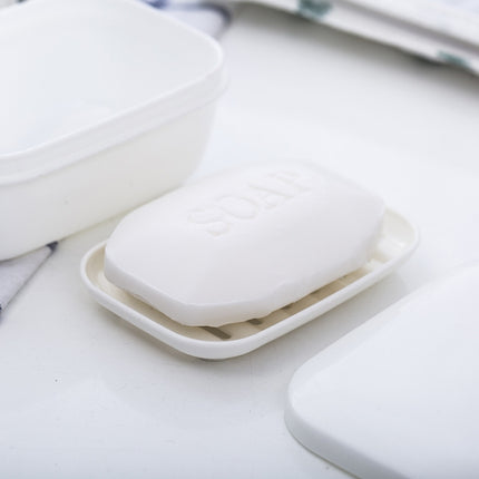 6 PCS Bathroom Drain Soap Holder Plastic Sealed Travel Soap Box-garmade.com