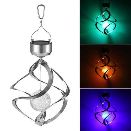 Solar Wind Chime Lamp Outdoor Waterproof Garden Decoration Hanging Lamp-garmade.com