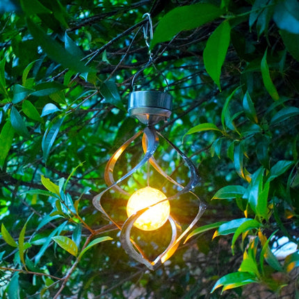 Solar Wind Chime Lamp Outdoor Waterproof Garden Decoration Hanging Lamp-garmade.com