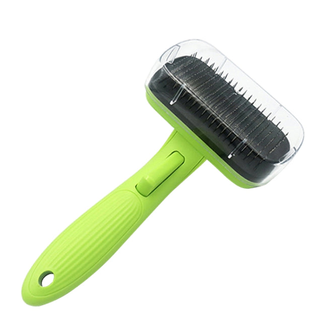 Pet Hair Removal Comb Automatic Hair Removal Brush Dog Hair Grooming Comb Cleaning Supplies-garmade.com