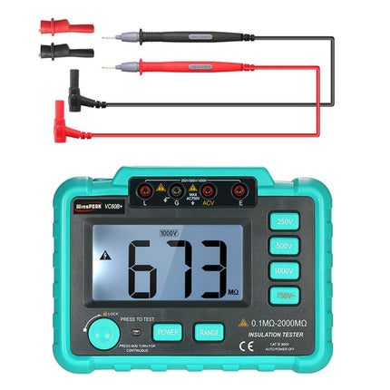 VC60B+ Digital Multimeter Measuring Instrument Digital Insulation Resistance Tester-garmade.com