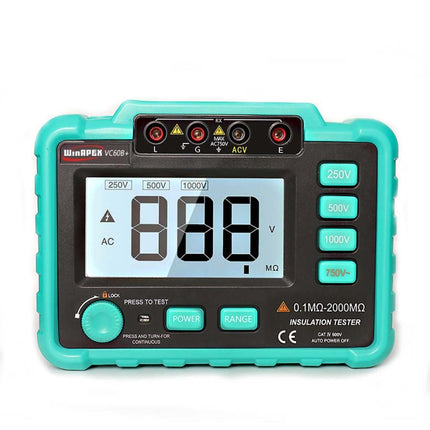 VC60B+ Digital Multimeter Measuring Instrument Digital Insulation Resistance Tester-garmade.com