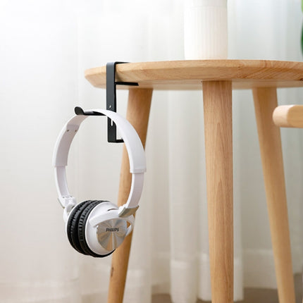 Headphones Racks Desktop Hooks Bookshelves Headset Racks(Upgrade B Grey)-garmade.com