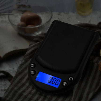 Precision Palm Scale Gold Silver Jewelry Scale Pocket Scale, Specification:200g/0.01g, Style:Without Battery-garmade.com