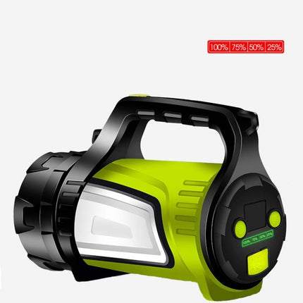 KINSACH Camping Light Outdoor Waterproof Multifunctional Portable Searchlight, Style:7028M(Green)-garmade.com