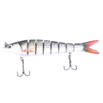 Luya Knotty Fish Plastic Bionic Hard Bait Sea Fishing Fake Bait, Colour: JM034-1-garmade.com