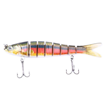 Luya Knotty Fish Plastic Bionic Hard Bait Sea Fishing Fake Bait, Colour: JM034-4-garmade.com