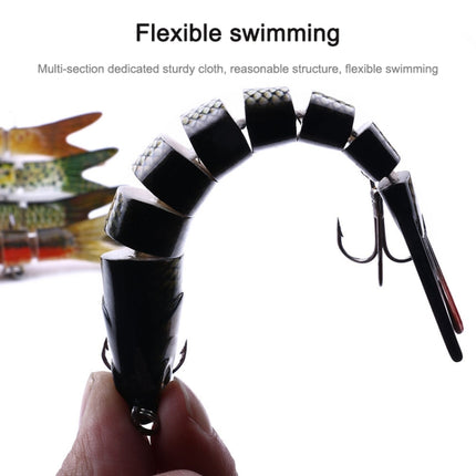 Luya Knotty Fish Plastic Bionic Hard Bait Sea Fishing Fake Bait, Colour: 3 PCS-garmade.com