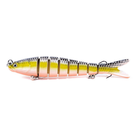 Luya Knotty Fish Plastic Bionic Hard Bait Sea Fishing Fake Bait, Colour: JM034-6-garmade.com