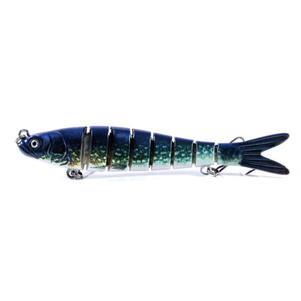 Luya Knotty Fish Plastic Bionic Hard Bait Sea Fishing Fake Bait, Colour: JM034-7-garmade.com