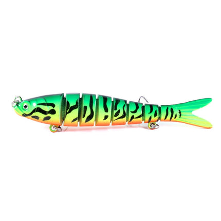 Luya Knotty Fish Plastic Bionic Hard Bait Sea Fishing Fake Bait, Colour: JM034-8-garmade.com