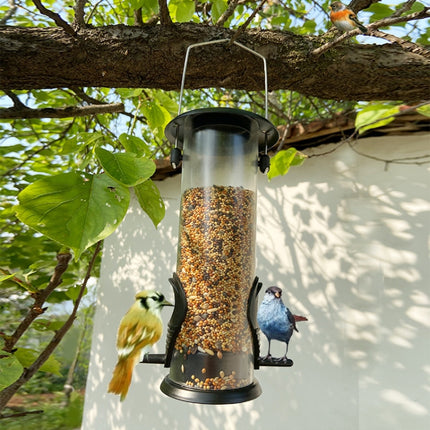 2 PCS Outdoor Bird Feeder Hanging Automatic Bird Feeder-garmade.com