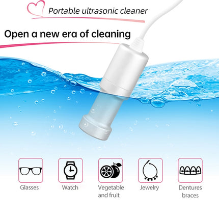 JeKen CE-9600 Household Ultrasonic Cleaner Vegetable Washing Glasses Watch Jewelry Cleaner(AU Plug)-garmade.com