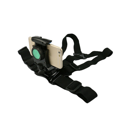 Chest Fixed Strap Mobile Phone Holder for 4-6.5 inch Mobile Phone-garmade.com