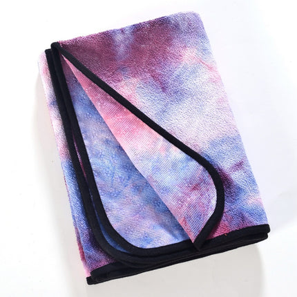 Microfiber Eco-friendly Non-slip Towel Foldable Yoga Mat Sports Drape, Size: 183 x 63cm(Purple)-garmade.com