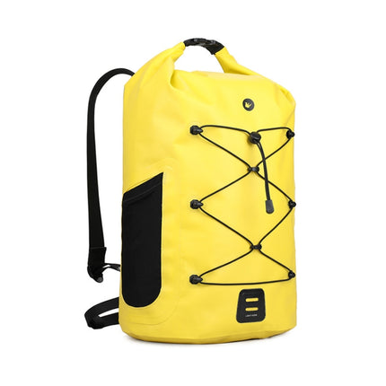 Rhinowalk X20311 25L Waterproof Outdoor Riding Backpack Sports Drifting Diving Bag(Yellow)-garmade.com