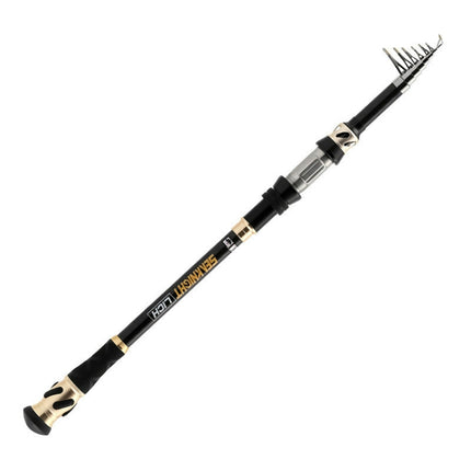 SeaKnight LICH Luya Rod Telescopic Fishing Rod Portable Fishing Throwing Rod Long Shot Rod, Length: 2.1m, Specification:Straight Handle M-garmade.com