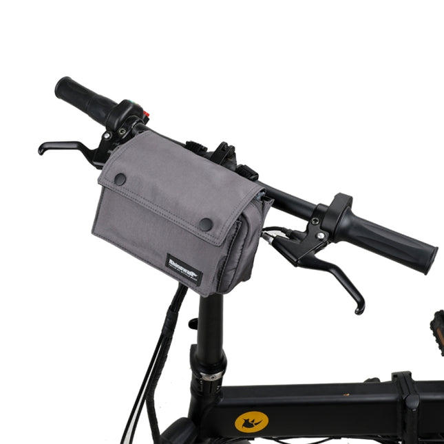Rhinowalk Leisure Riding Multifunctional Vehicle Front Bag Bicycle Handlebar Bag Hand Storage Bag(Gray)-garmade.com