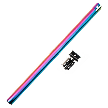 Litepro 412 Folding Bicycle Seatpost 33.9mm LP Plum Blossom Seat Tube, Colour: Electroplating Colorful-garmade.com