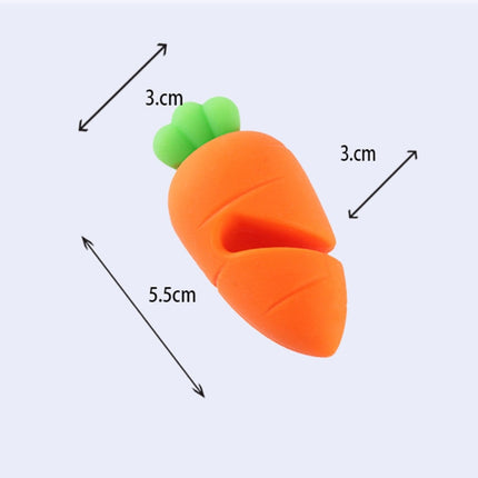 6 PCS Silicone Carrot Pot Lid Elevated Anti-overflow Device Kitchen Utility Gadget-garmade.com