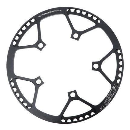 Litepro Folding Bike Sprocket Wheel LP Disk Disc, Specification:58T(Black)-garmade.com