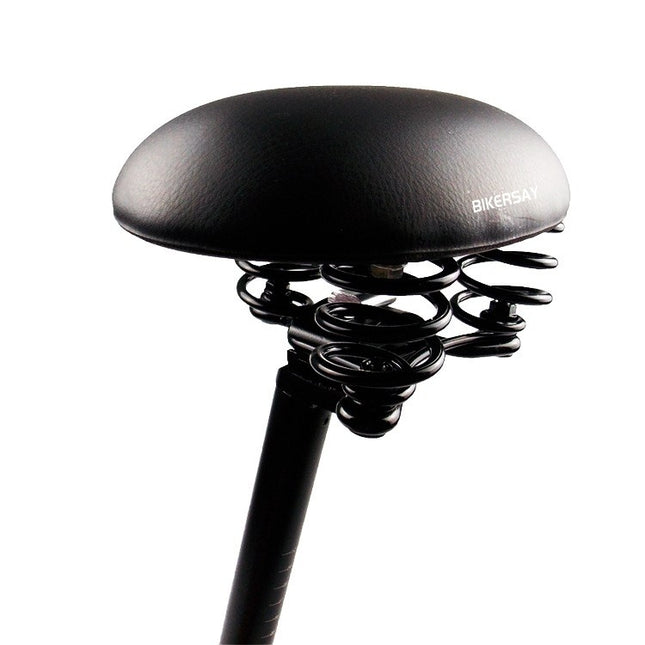 BIKERSAY Bicycle Spring Cushion Shock Absorber Mountain Bike Saddle Anti-compression Non-nasal Cushion-garmade.com