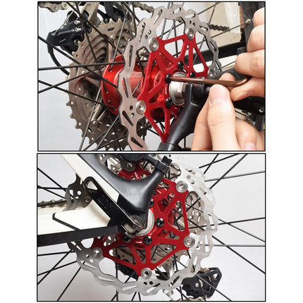 SNAIL FD-01 Mountain Bike Floating Disc Bicycle Brake Pad Six Nail Brake Disc, Size:160mm, Color:Black-garmade.com