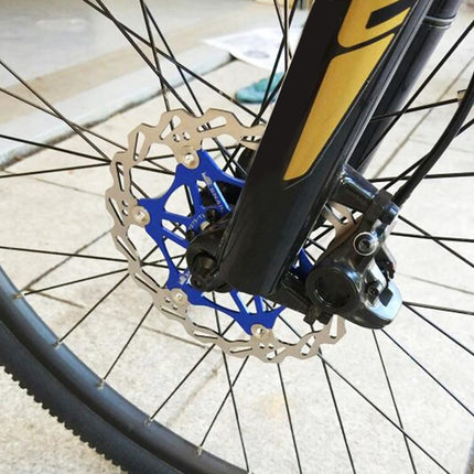 SNAIL FD-01 Mountain Bike Floating Disc Bicycle Brake Pad Six Nail Brake Disc, Size:160mm, Color:Black-garmade.com