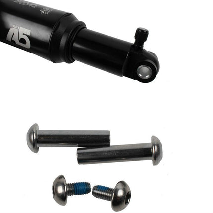 KindShock A5 Air Pressure Rear Shock Absorber Mountain Bike Shock Absorber Folding Bike Rear Liner, Size:165mm, Style:RE Single Gas-garmade.com