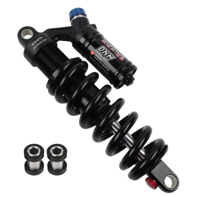 DNM RCP2S Mountain Bike Oil Spring Rear Shock Absorber Soft Tail Frame Rear Bladder, Size:220mm(With 24mm Bushing)-garmade.com