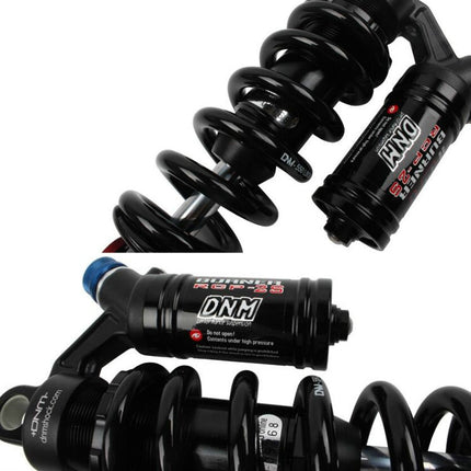 DNM RCP2S Mountain Bike Oil Spring Rear Shock Absorber Soft Tail Frame Rear Bladder, Size:220mm(With 24mm Bushing)-garmade.com