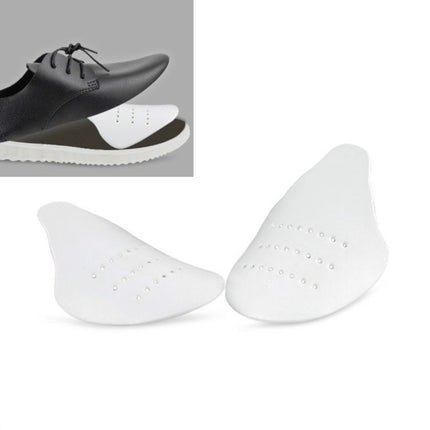 4 Pairs Shoes Head Anti-wrinkle Crease Sneaker Shield, Size:S (35-39)(White)-garmade.com