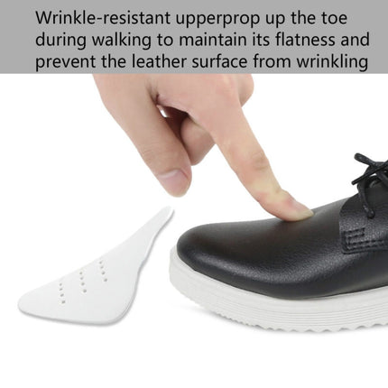 4 Pairs Shoes Head Anti-wrinkle Crease Sneaker Shield, Size:S (35-39)(Black)-garmade.com