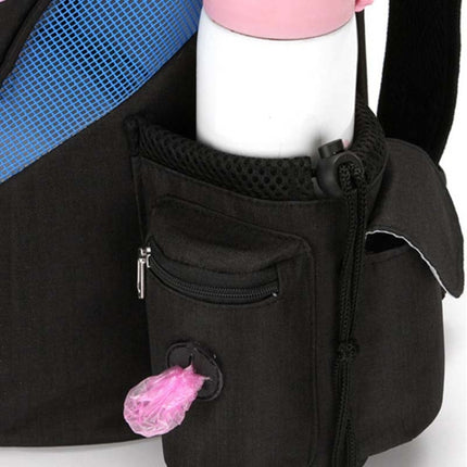 Go Out Portable Foldable Pet Cat and Dog Carry Backpack, Size:S (Gray)-garmade.com