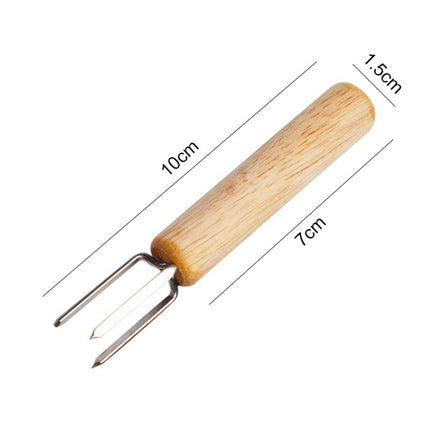 10 PCS Corn Fork Corn Roast Needle Moxa Extender Corn Plug Barbecue Tool Barbecue Fork-garmade.com