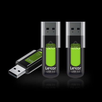 Lexar S57 USB3.0 High-speed USB Flash Drive Retractable Creative Computer Car U Disk, Capacity: 64GB, Random Color Delivery-garmade.com
