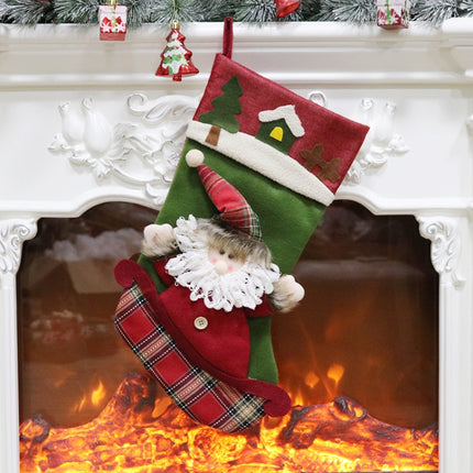 Christmas Socks Gift Bag Christmas Tree Pendant Decoration(Senior)-garmade.com