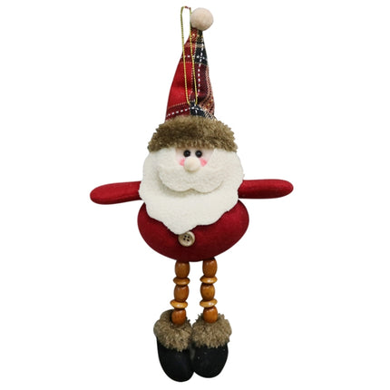Christmas Decorations Gift Small Pendant Plush Doll Christmas Tree Pendant Supplies, Size: A(Senior)-garmade.com