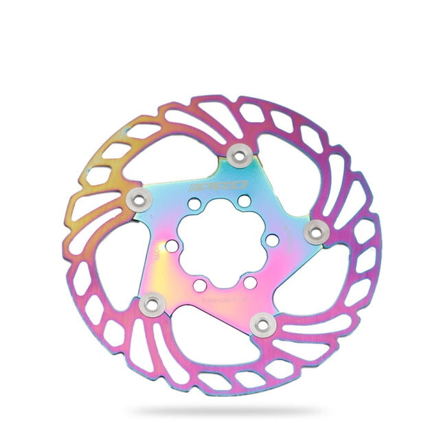 IIIPRO Floating Disc Road Mountain Bike Six Nail Disc Brake Disc, Size:140mm(Colorful)-garmade.com