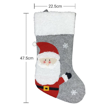 Christmas Decorations Gift Bags Ornaments Holiday Dress Up Christmas Socks(Senior)-garmade.com