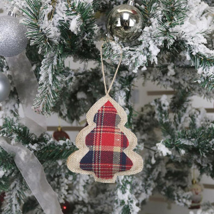 Christmas Decoration Christmas Pendant Supplies Gift Socks Ornaments(C Tree)-garmade.com