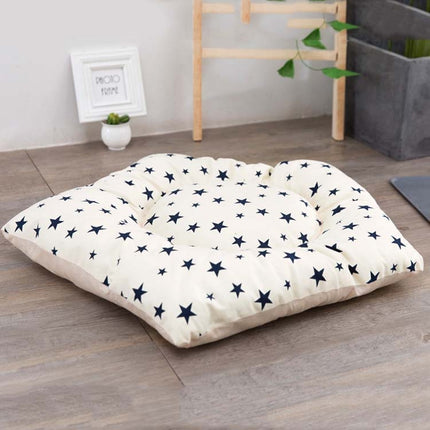 Pet Tent Sleeping Mat Dog Bed, Specification: Small 40cm(Beige Star)-garmade.com