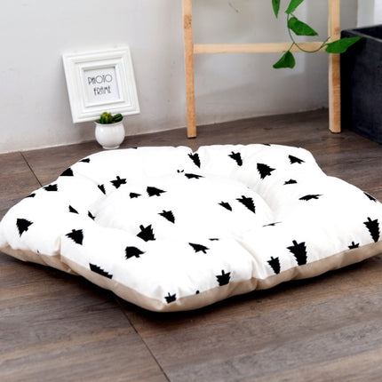 Pet Tent Sleeping Mat Dog Bed, Specification: Small 40cm(Black Pine)-garmade.com